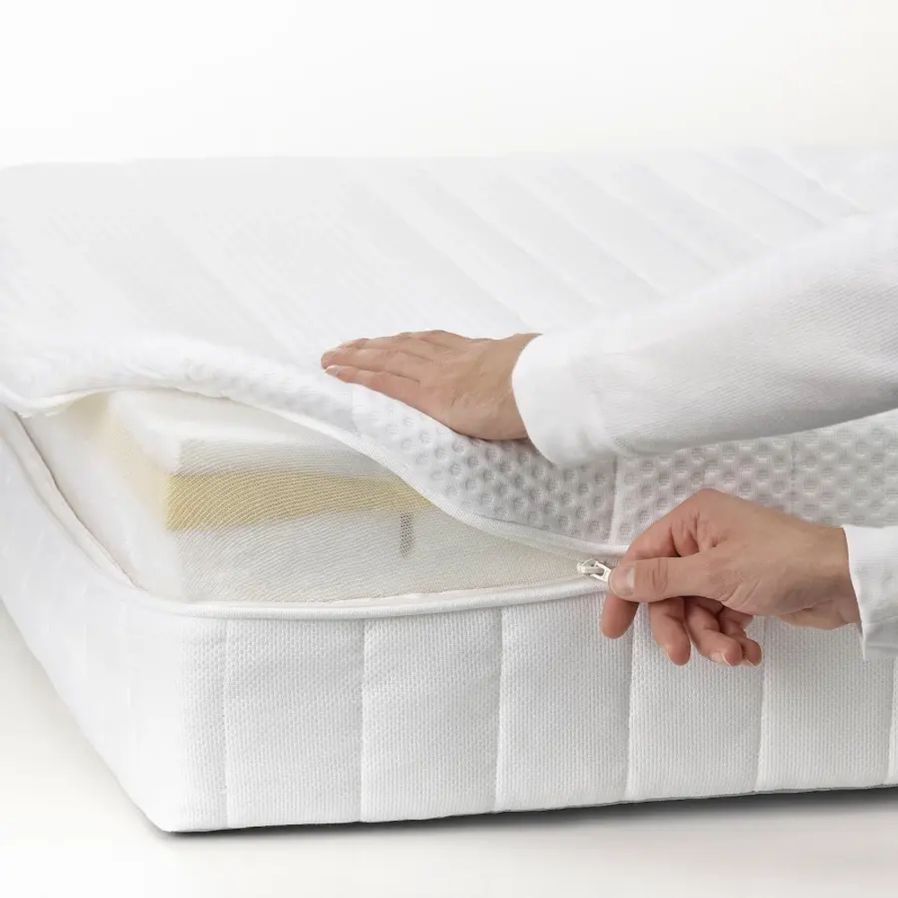 Матрас для двуспальной кровати - ÅNNELAND IKEA/ АННЕЛАНД ИКЕА, 140х200 см, белый