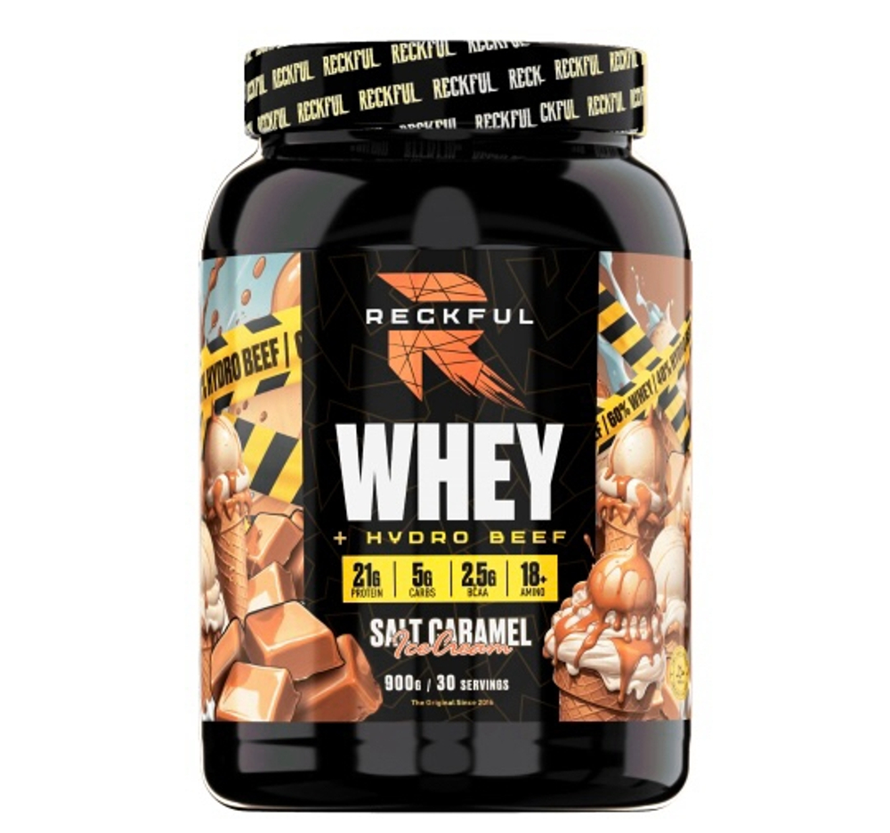 Reckful Whey + Beef Protein (900 гр.)