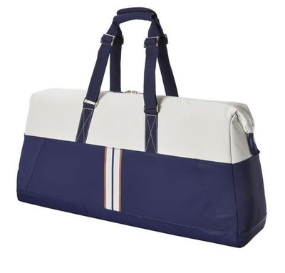 Сумка теннисная Wilson Roland Garros Large Duffel Racket Bag - navy/white/clay