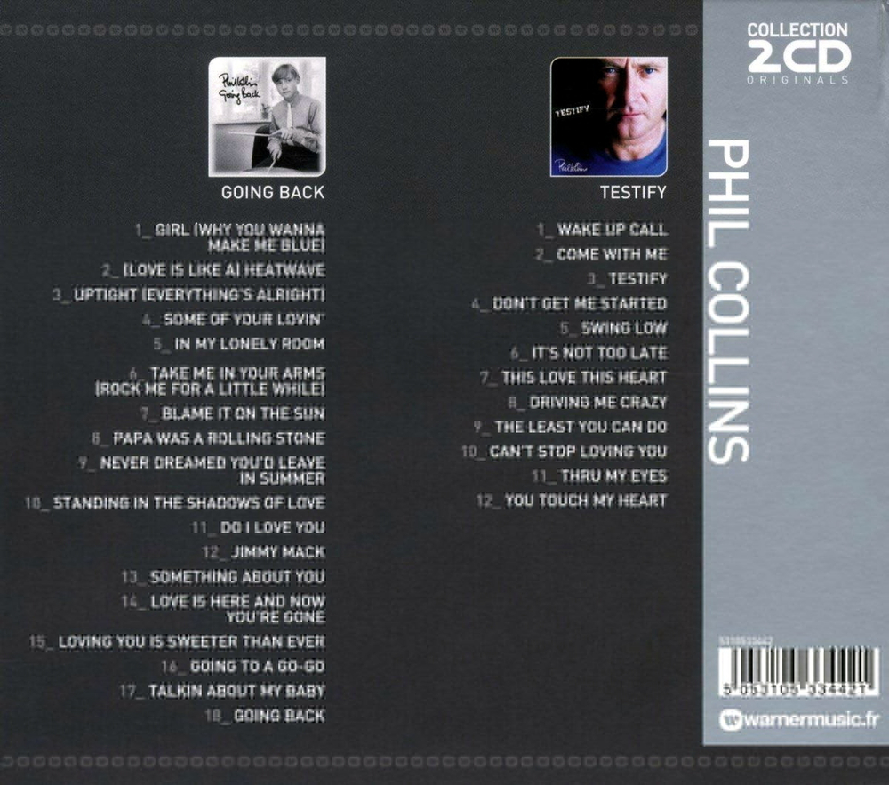 Phil Collins / Going Back + Testify (2CD)