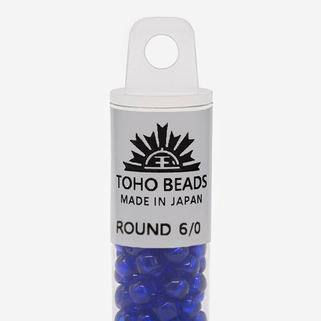 Японский бисер TOHO Round 6/0 (№8), прозрачный