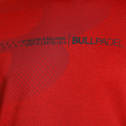 Мужская кофта теннисная Bullpadel Jaque Hoody Men - Red