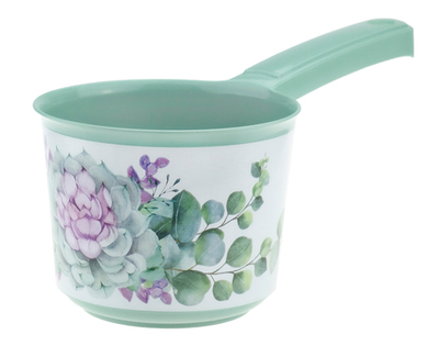 Ковш 1,0л ДЕКО с рисунком М1217