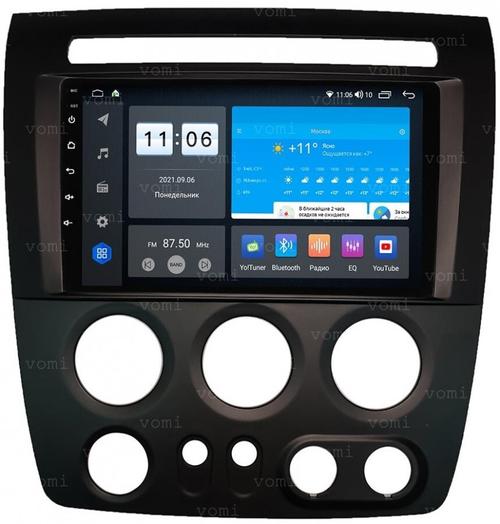 Магнитола для Hummer H3 - ZX538R9-7862 Android 10, Быстрая, SIM-слот