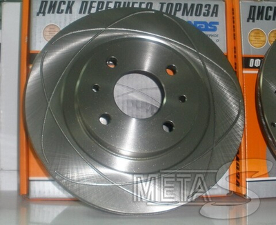 Диски тормозные Alnas 2112-04 с насечками