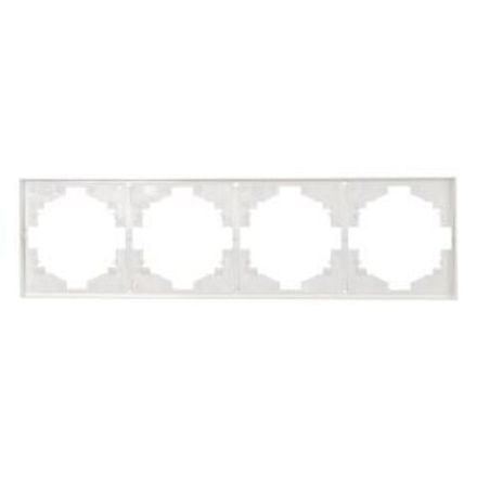 Рамка STRONG 4-постовая жемчуг KRANZ