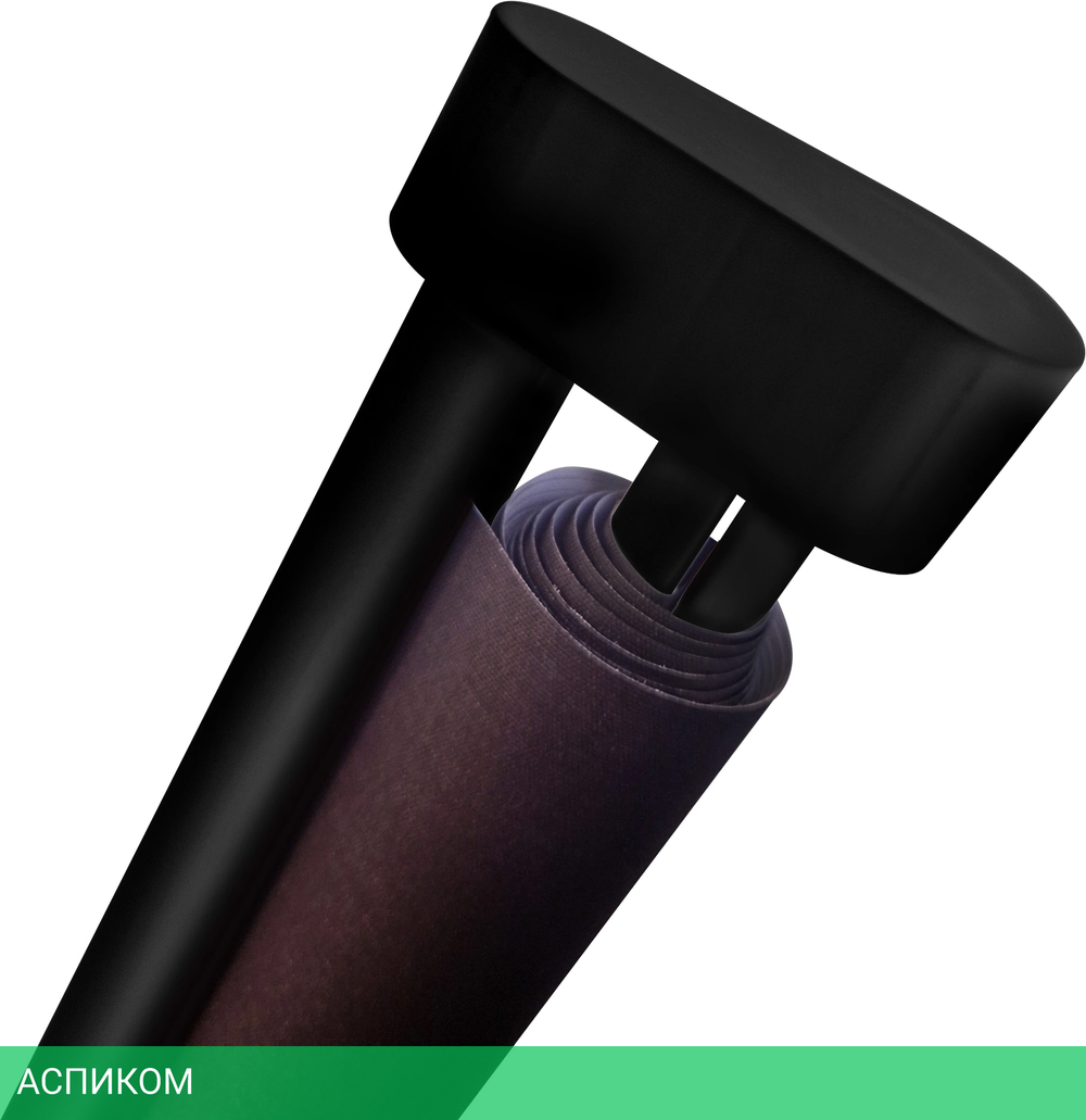 Проекционный экран Cactus CS-PSRM-180x180-BK черный
