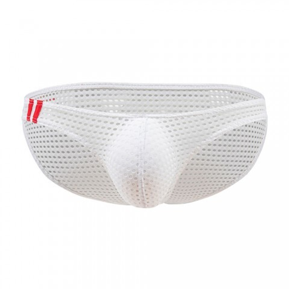 Мужские трусы из дышащей сетки белые (M)