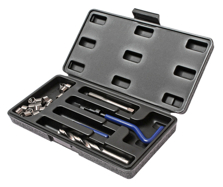 Набор инструментов и вставок для восстановления резьбы М10х1.0мм L=13.5мм 14 предметов JTC