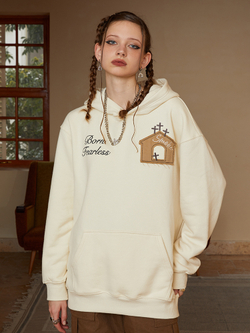 Худи DONSMOKE "Embroidered Church Logo" Oversized Hoodie