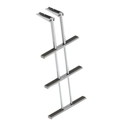 Трап дайверский телескопический складной, 3 серых ступени (ширина 450 мм.) (10269454)