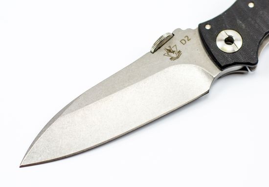 Складной нож Steelclaw hans c клинком из стали D2, рукоять G10 / Титановый сплав Titanium TC4 Aloy