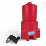 WKDFBN/HC330G10D1.1/-L24 - Напорный фильтр гидравлический одинарный модели DF тонкость фильтрации 10 мкм, типоразмер 330, вид присоединения: резьба G11/2, материал корпуса - чугун, рабочее давление до 420 бар, визуально-электрический (лампа с напряжением 24В) индикатор загрязнения