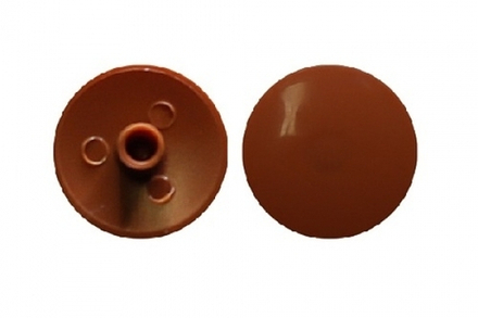 Заглушка для эксцентрика (18мм) коричневый №10(1000)
