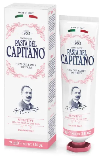 Pasta del Capitano Зубная паста 1905 Sensitive / 1905 Для чувствительных зубов 75 мл