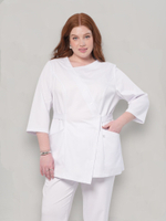 Блуза медицинская женская | Бл-379 к 3/4 либерти люкс