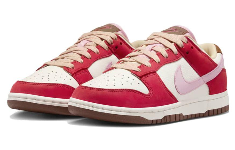 Кроссовки Nike Dunk Low "Sail And Sport Red" (Женская размерная сетка)