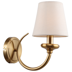 Бра светильник Rivoli Carissa 2073-401 настенный 1 х Е14 40 Вт классика | Классика