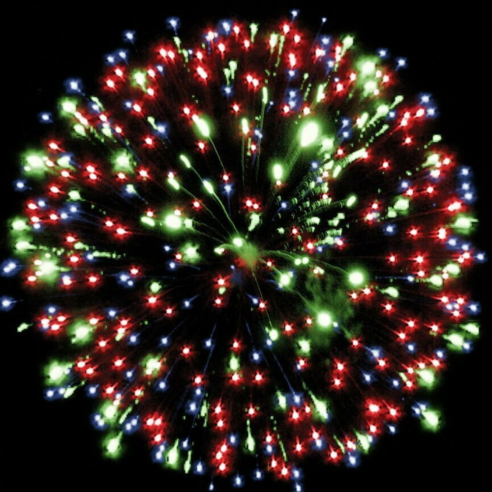 Салют, Фейерверк РС6360 Мороз и Ко (0,8" х 19 залпов) яркий, красочный салют. Высота до 25метров.