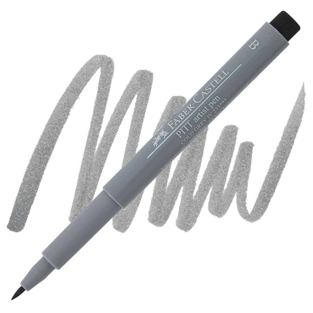 Faber-Castell Pitt Pen (B). 233 Cold Gray IV