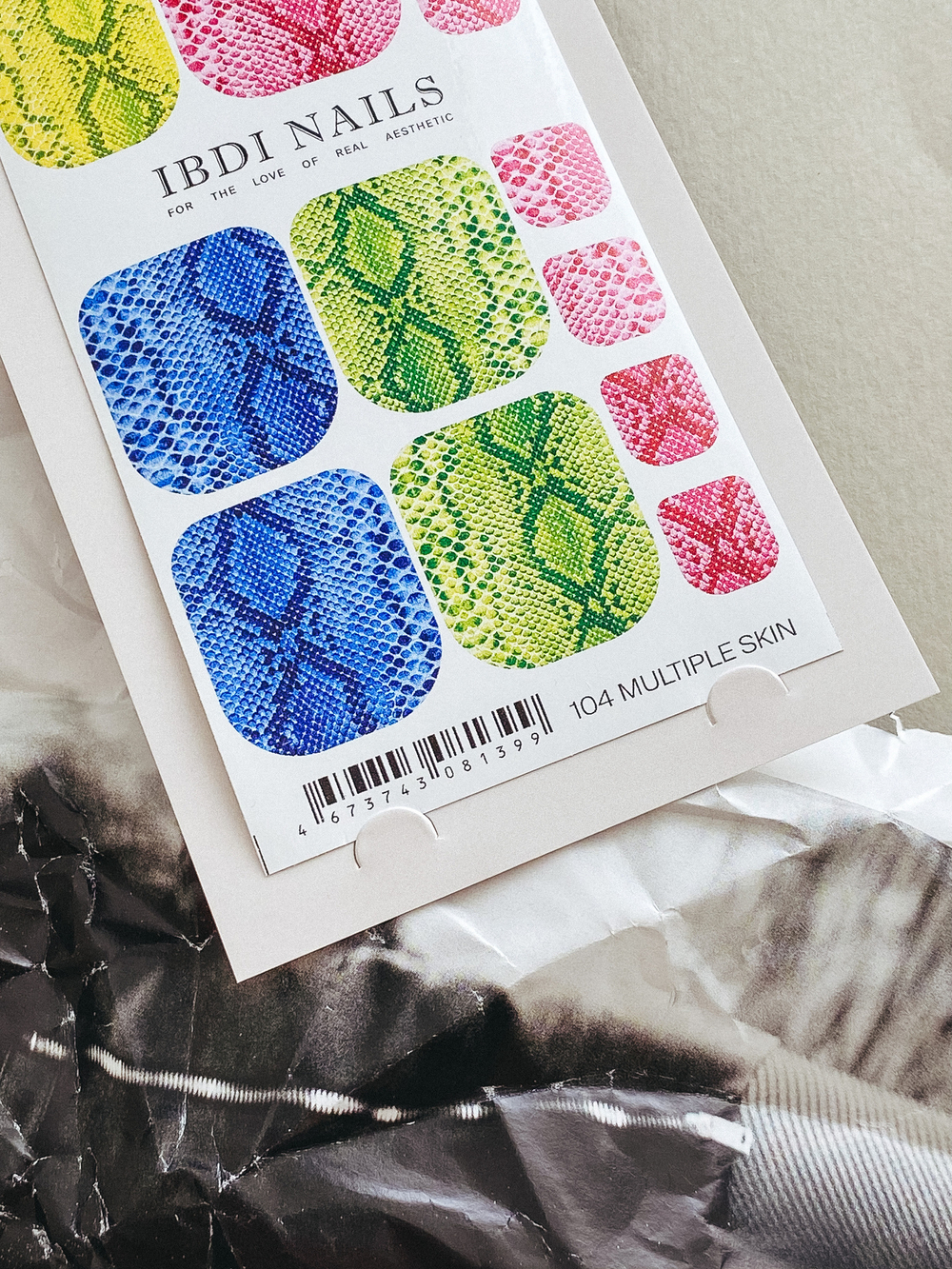 IBDI Пленки для педикюра 104 MULTIPLE SKIN