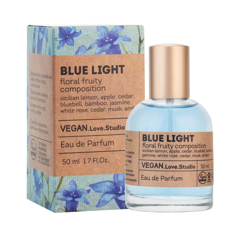 Вода парфюмерная Vegan Love Studio Blue Light (Веган Лав Студио Блю Лайт) – 50ml for women