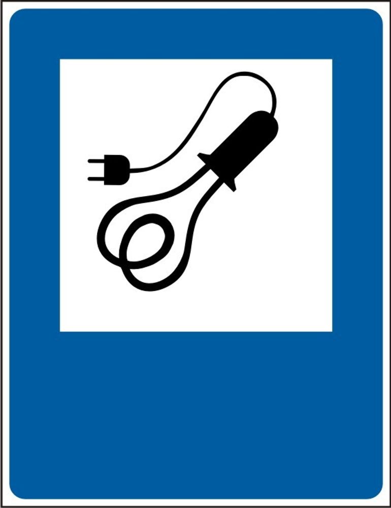 Знак D08 Разрешается пользоваться электронагревательными приборами (наклейка, табличка)