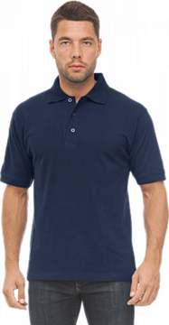 Поло х/б короткий рукав цв. т.синий