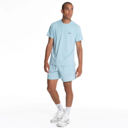Мужское теннисное поло NOX Pro Tee T-Shirt Men - Light Blue