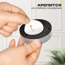 Светильник MELL настенный беспроводной светодиодный / лампа - ночник на батарейках, самоклеящаяся подсветка на кухню, шкаф / фонарик кемпинговый