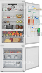 Встраиваемый двухкамерный холодильник Beko BCNE400I35ZS