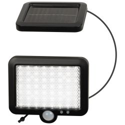 Светильник уличный ЭРА ERAFS025 - 01S фасадный сплит-прожектор на солнечной батарее холодный белый 100 SMD LED | Фасадная декоративная подсветка