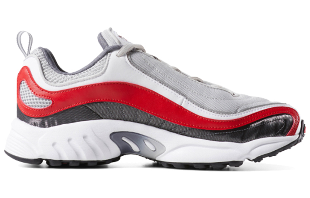 Reebok Daytona DMX MU retro low-top sneakers for men and women with the same white and red