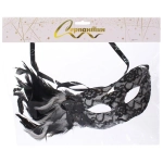 Маска карнавальная «Загадка ночи», черный