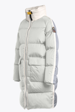 Пальто жен. PARAJUMPERS JADA 002 лёд с голубым