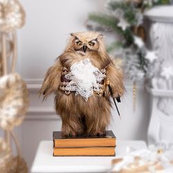 Кукла коллекционная Филин Барон Лейтон