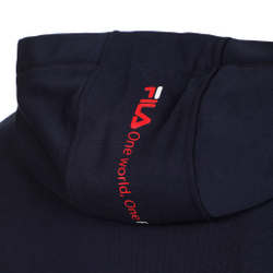 Мужская кофта теннисная Fila Jannik Hoody Men - Dark Blue, Multicoloured