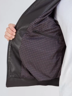 Куртка кожаная демисезонная Турция