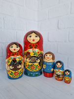 Матрешка "с курочкой" традиция 5мест