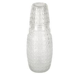 Графин со стаканом, набор 2пр. 1100мл/250мл (стекло) (индивидуальная упаковка)