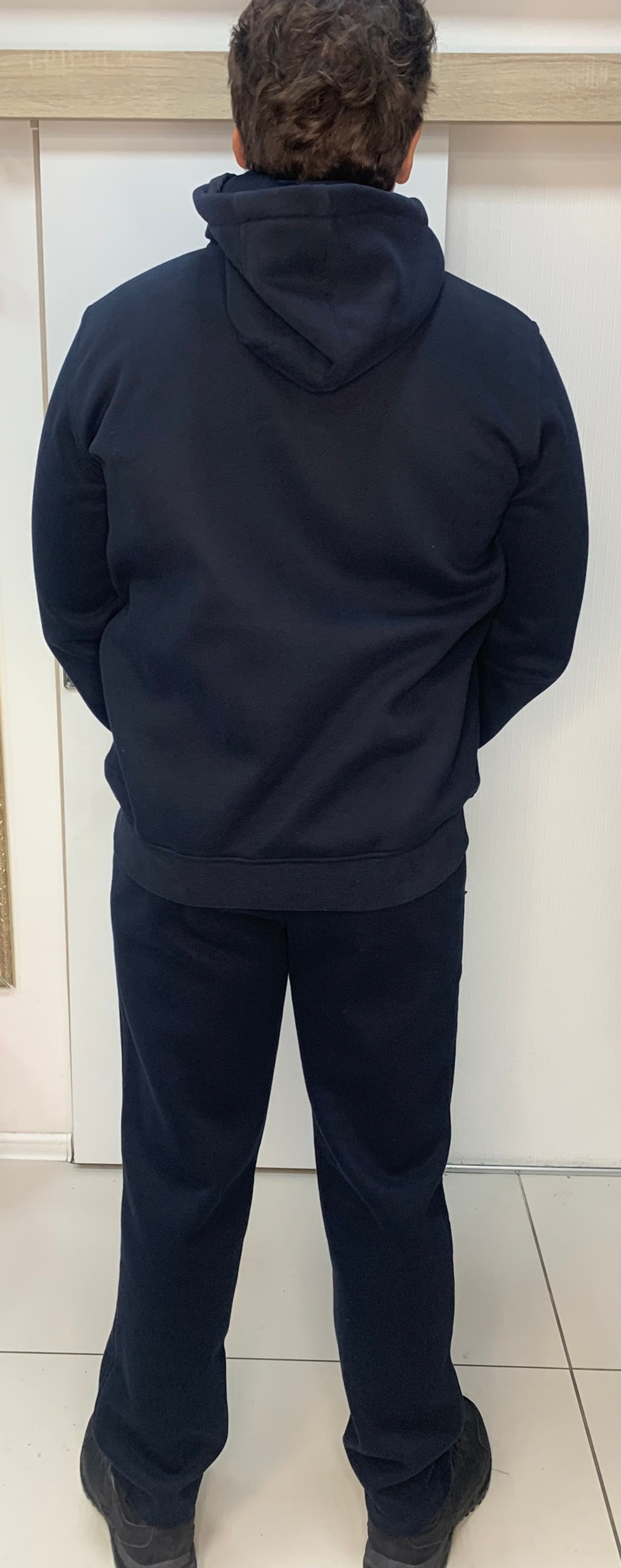 Мужской  теплый спортивный костюм на флисе