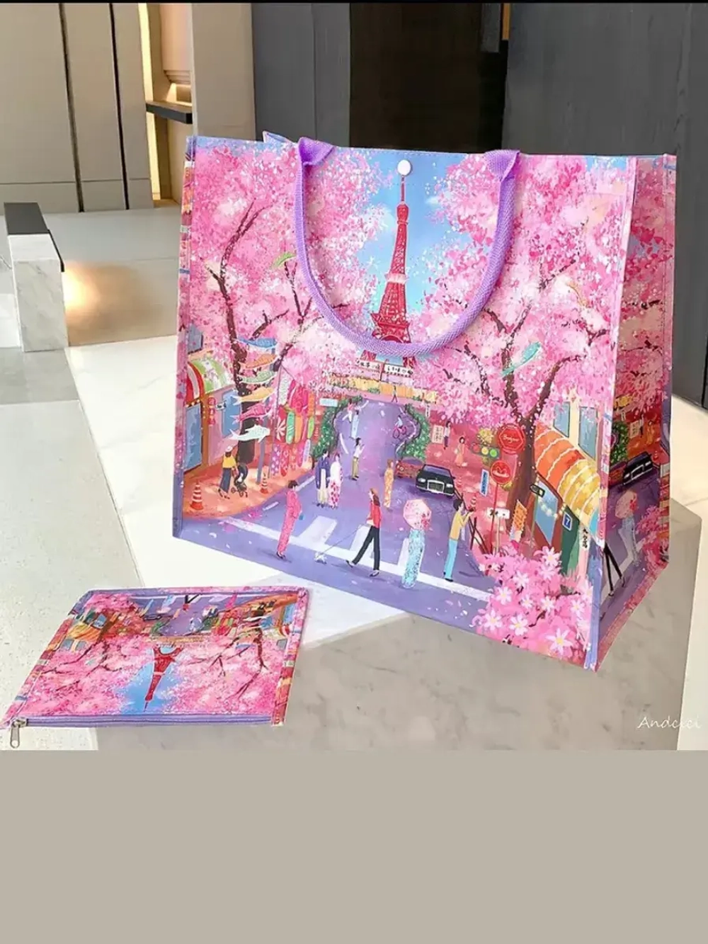 Пляжная сумка шоппер на плечо