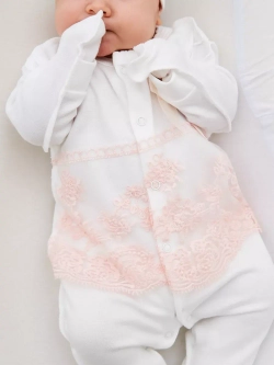 комбинезон для новорожденных нарядный