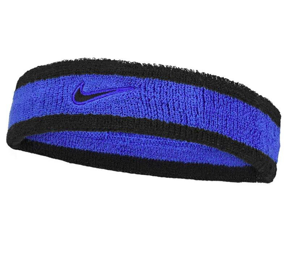 Повязка на голову Nike Swoosh Headband - comet blue/black