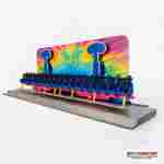 Летающая лавка «Цветной шторм», 18 мест, 12×4×3,5 м