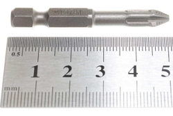 Торсионные кованые биты KRAFTOOL X-Drive PH2, 50 мм, 10 шт 26121-2-50-10