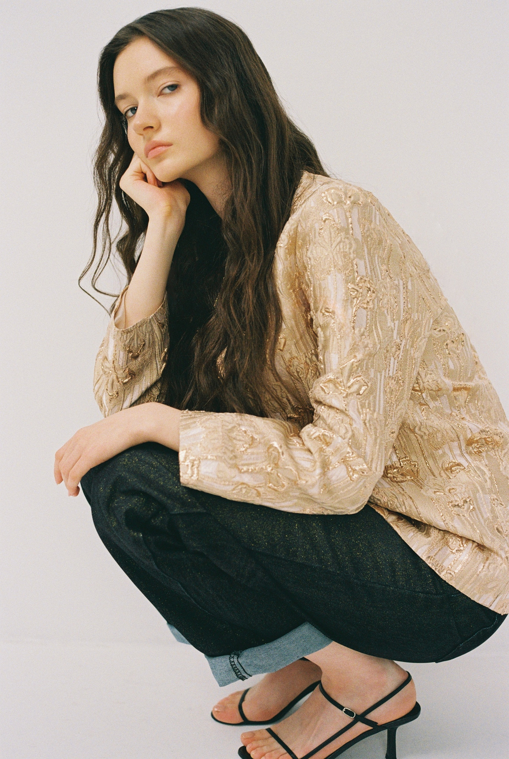 Gold clover jacket
