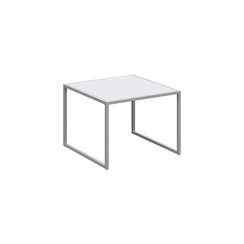 Next Столик малый NLT.SM Снежная Патина/Металл Серый 600*600*430
