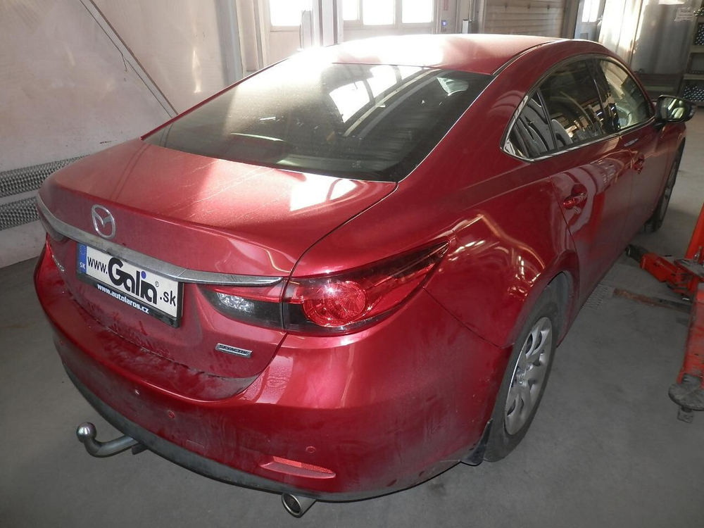 Фаркоп оцинкованный Galia M140C для MAZDA 6 2012-(паспорт и сертификат в комплекте)(без электрики)