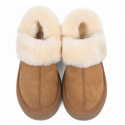 Угги UGG Slippers Disquette Chestnut